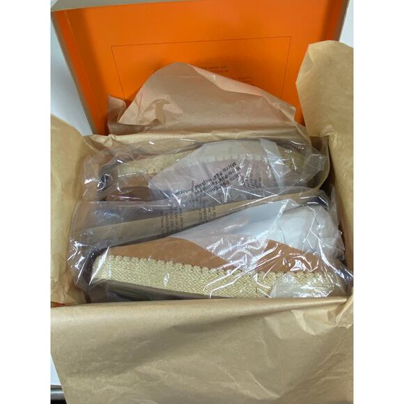 Kenneth Cole Gentle Souls Rory Leather Espadrilles Brown BRAND NEW Women's 9M - Picture 5 of 12